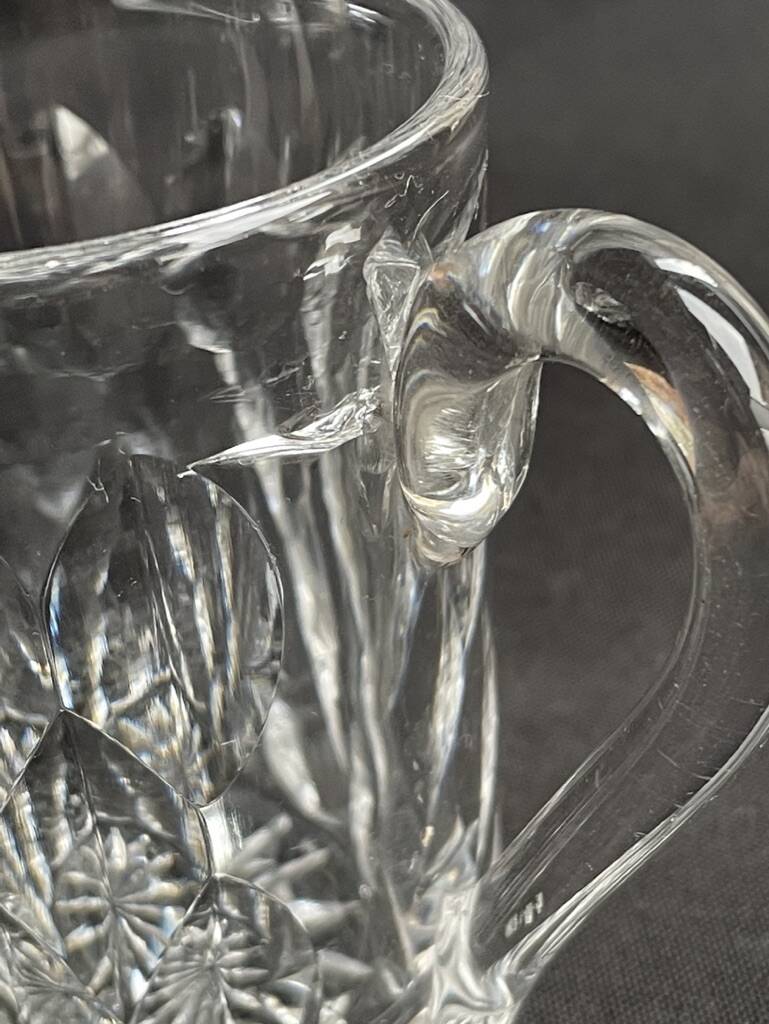 6 old Baccarat cups size 6406