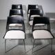 6 chaises Kay Korbing pour Fibrex Danemark