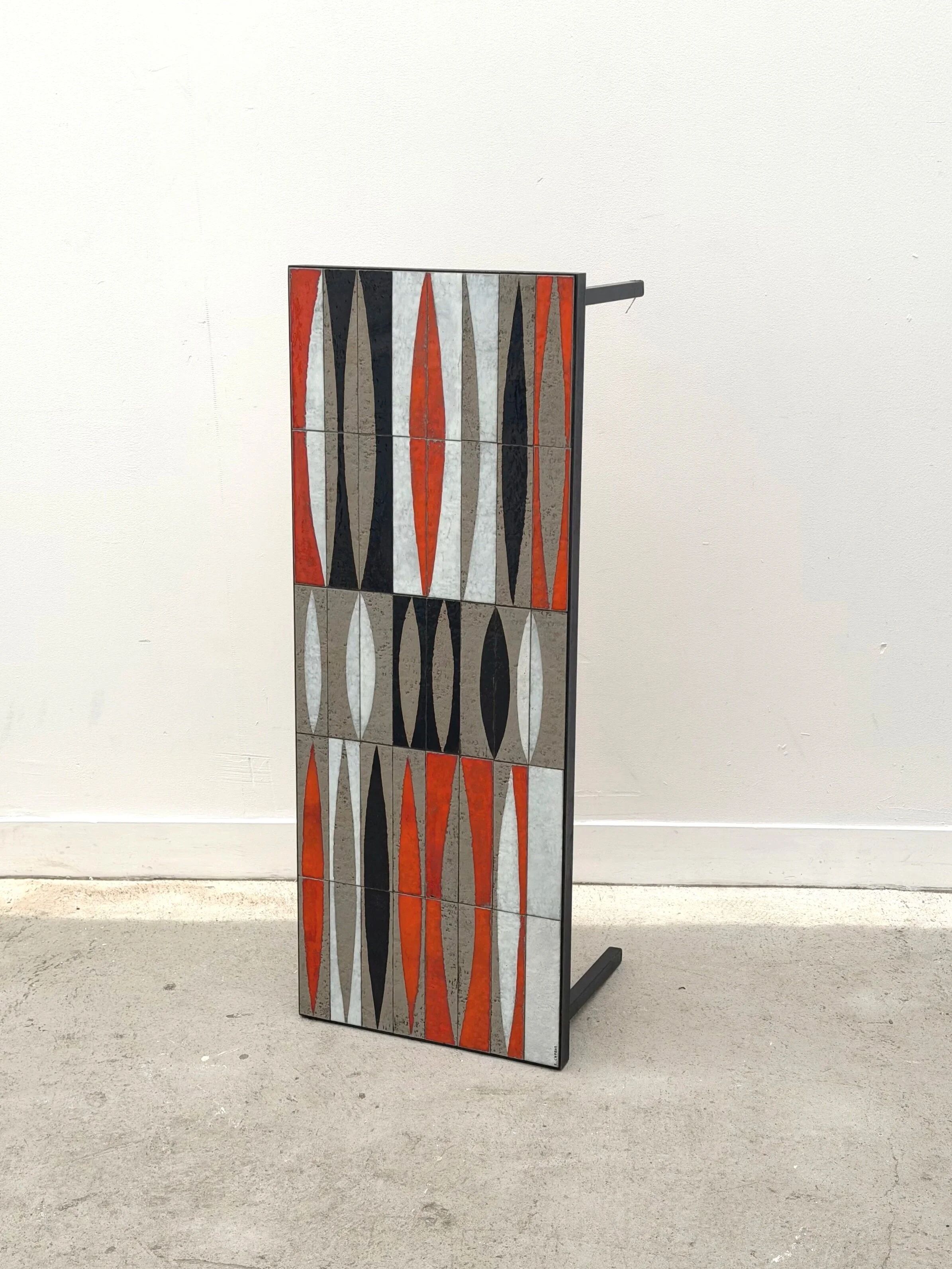 Table basse « Navette » de Roger Capron en céramique, 1950