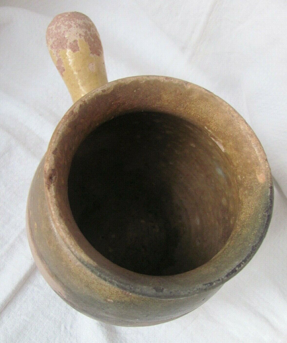 Toupin - glazed earthpot - Popular art - South of France