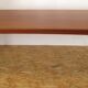 Long coffee table in teak