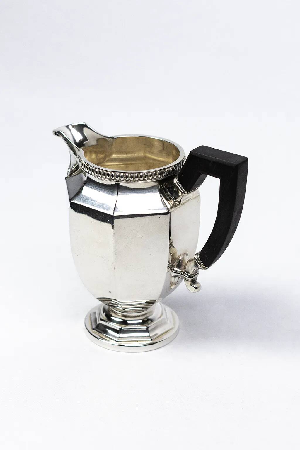 Gallia Christofle milk jug — Silver-plated metal, Colbert model