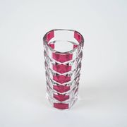 Glass vase, Windsor, French design, 1970s, production: Luminarc, designer: