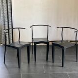 Trio of Philippe Starck Dr. Glob Chairs