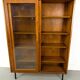 Danish Teak Cabinet with Glass Doors by Carlo Jensen for Hundevad & Co, 1960s