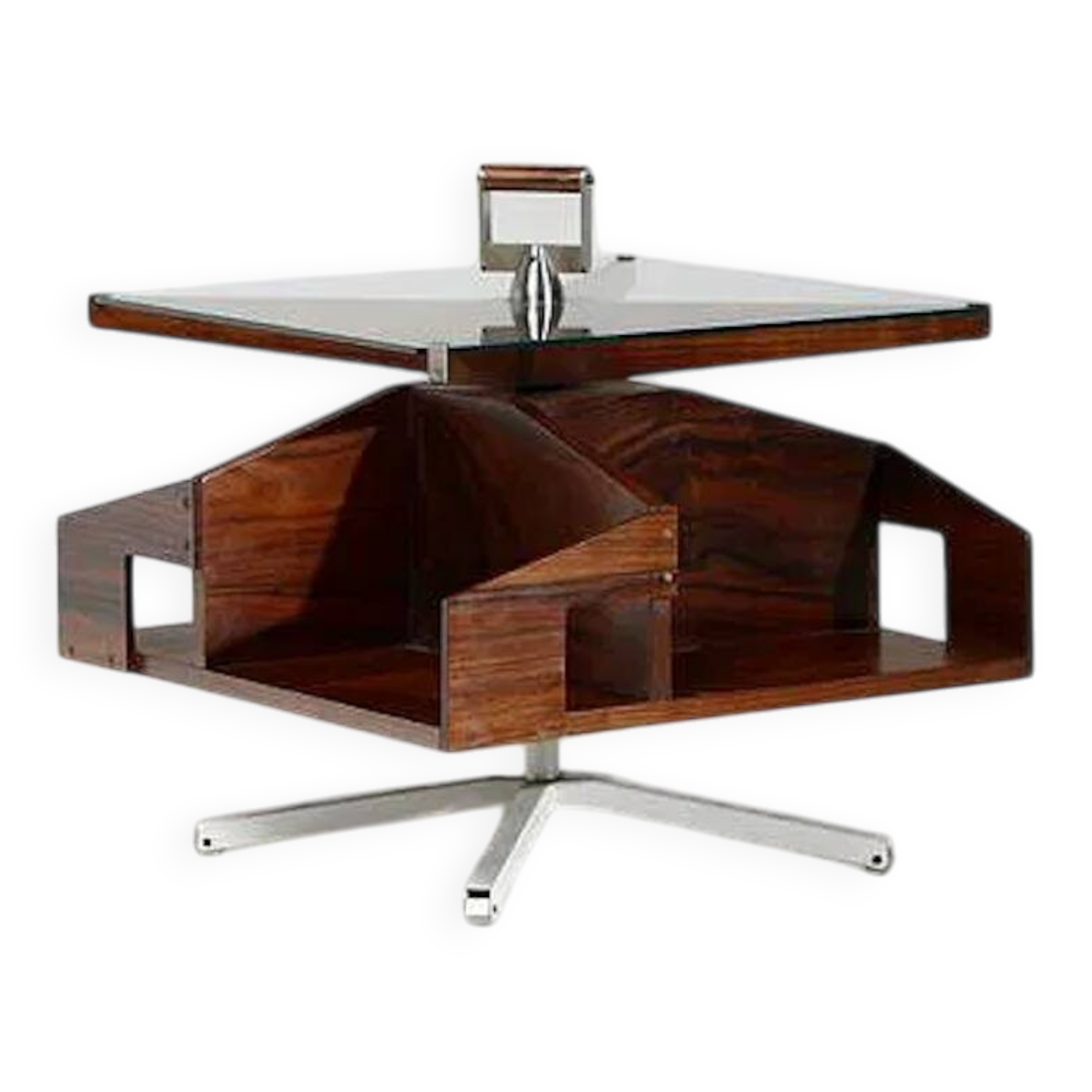 Ico Parisi coffee table, Itri model bar