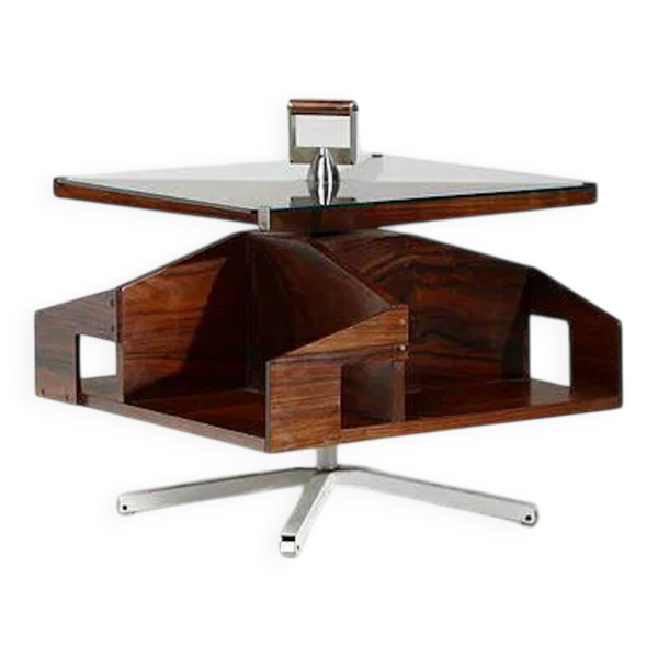 Ico Parisi table basse, bar modèle Itri