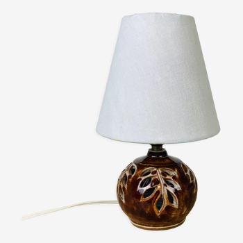 Openwork ceramic ball lamp foliage