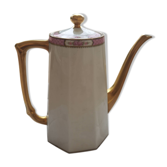 Antique Limoges porcelain coffee pot