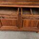 Buffet 2 corps ancien en noyer