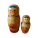 Duo de poupées russes anciennes vintage bois matriochka