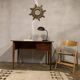 Scandinavian teak desk from the 1960s, length 110 cm