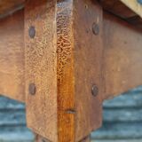 Antique table dining table desk 60x80 cm beech