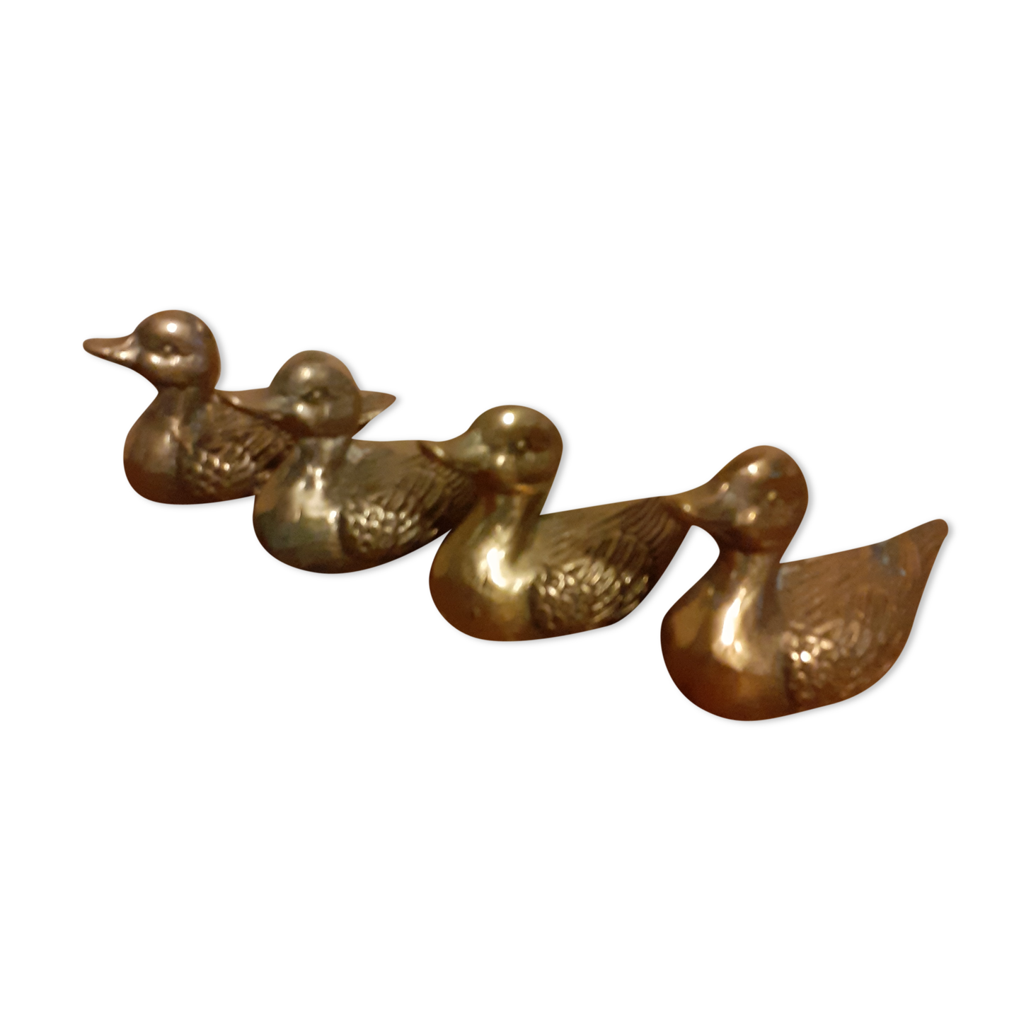 Brass ducks