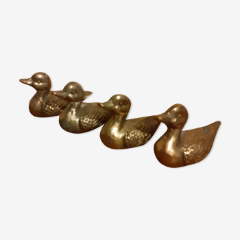 Brass ducks