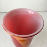 Vase en verre souflé
