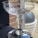 6 verres à champagne ou à cerises - Art nouveau