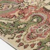 Handmade Anatolian Floral Carpet
