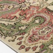 Tapis floral anatolien fait main