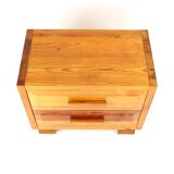 Raw pine chest of drawers