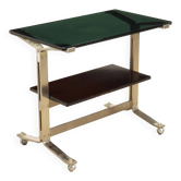 Formanova wooden TV cart, Italy, 1970s-80s