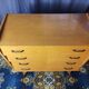 Commode vintage en chêne 4 tiroirs