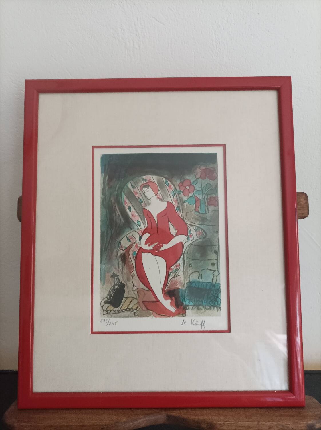 Lithograph Linda Le Kinff