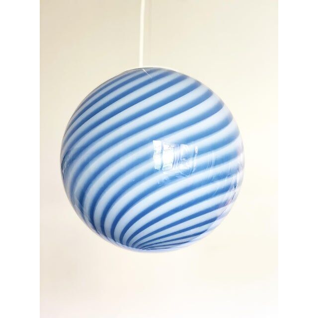 Pendant lamp in Murano glass