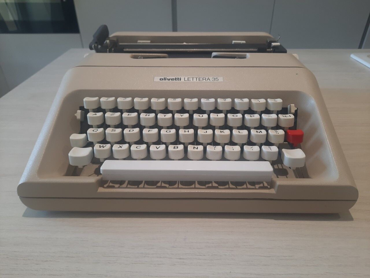 Olivetti typewriter
