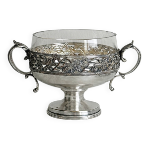 Coupe sur pied en métal