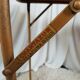 Table camping pliante orange Chantazur Lafuma années 70