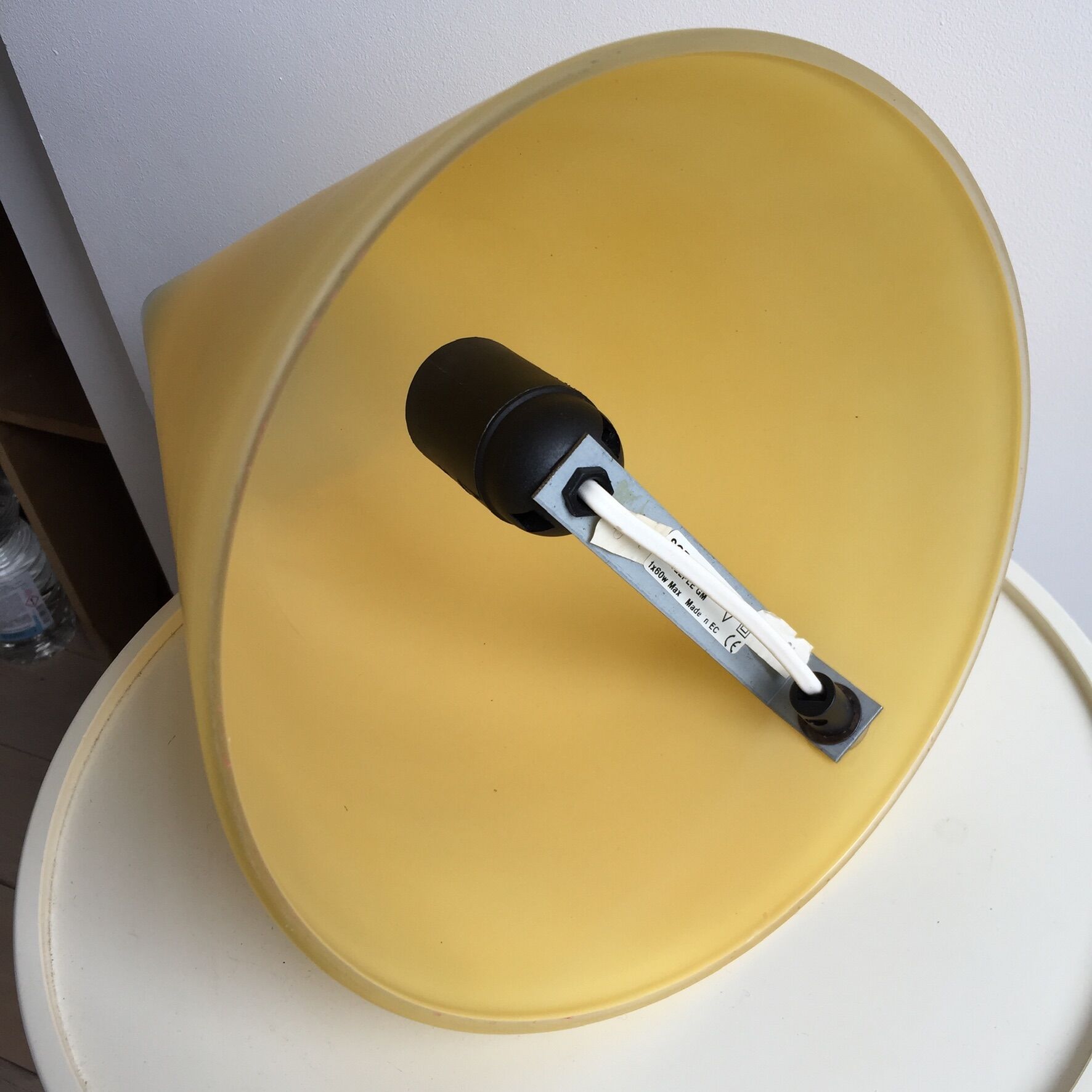 Teepee cone lamp, 1980