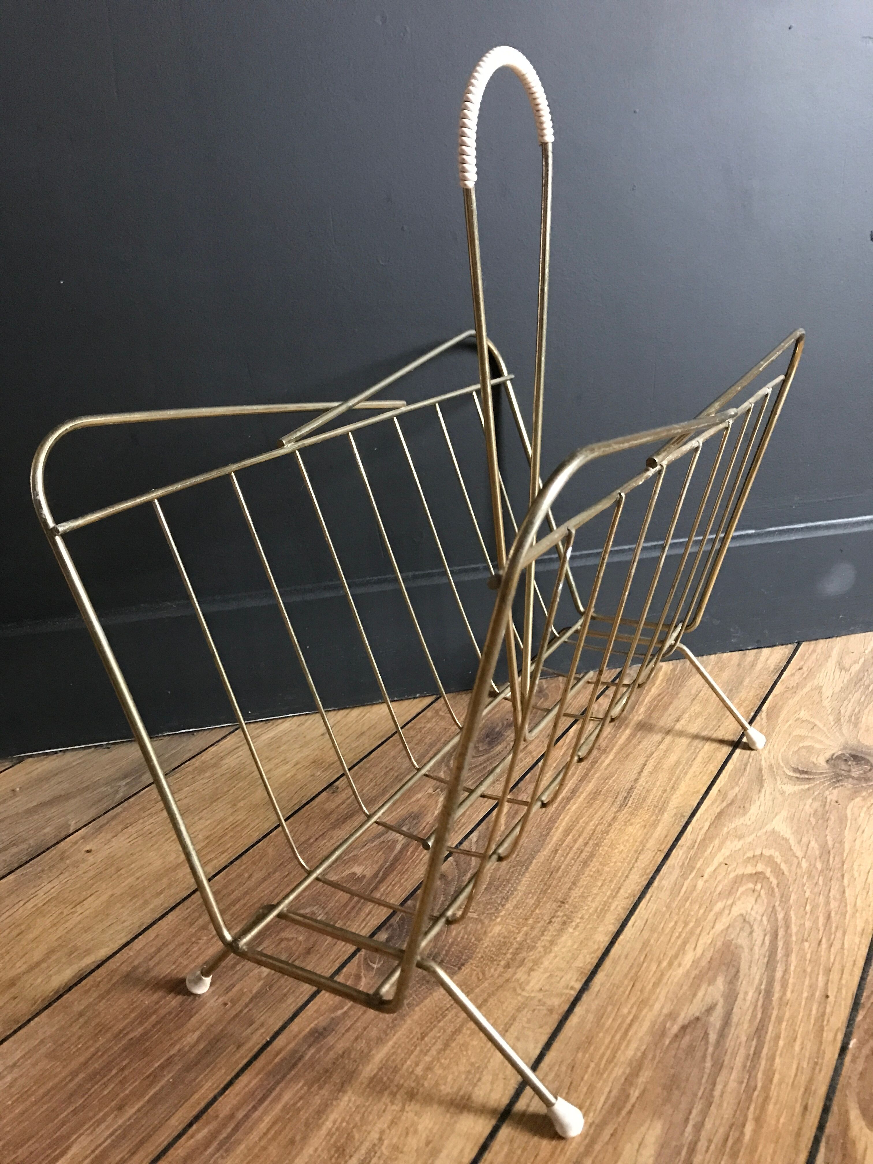 Vintage magazine rack