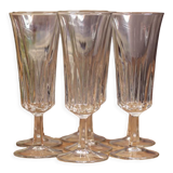 Set of 7 champagne flutes
