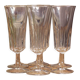 Set of 7 champagne flutes