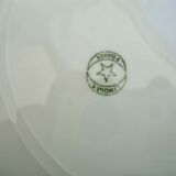Set of 6 plates for dessert 40s