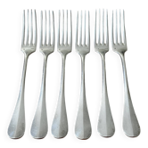 Silver-plated metal forks Ercuis