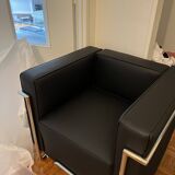 Vintage armchair inspired by Cassina Corbusier - The Masie