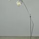 Vintage white Sorrento floorlamp by Copini & Posthuma for Gepo, Netherlands 1970s