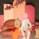 Pink toadstool sofa