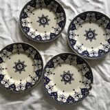 Assiettes à déssert Cluny Sarreguemines