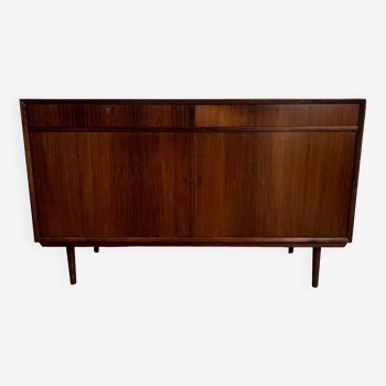 Buffet -Enfilade scandinave en palissandre des années 1960.