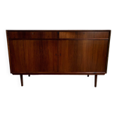 Buffet -Enfilade scandinave en palissandre des années 1960.