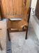 Chaise en cuir Craftsman, années 1970