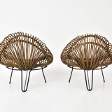 Armchairs Dalvera in the manner of Abraham & Rol , 1950s
