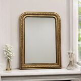 Miroir ancien Napoléon III style Louis Philippe