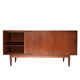 Danish vintage Scandinavian sideboard, sliding doors