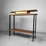Vintage teak console Italy 1960