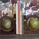 World map bookend