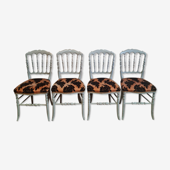 4 Napoleon 3 chairs